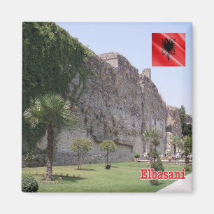 zAL009 ELBASAN Castle Albanien, Fridge Magnet