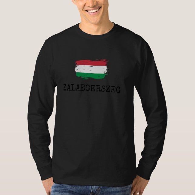 Zalaegerszeg Hungary Country Family Trip Travel Me T Shirt (Framsida)