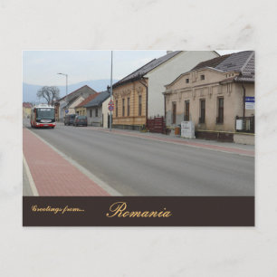 Zalău Rumänien Vykort