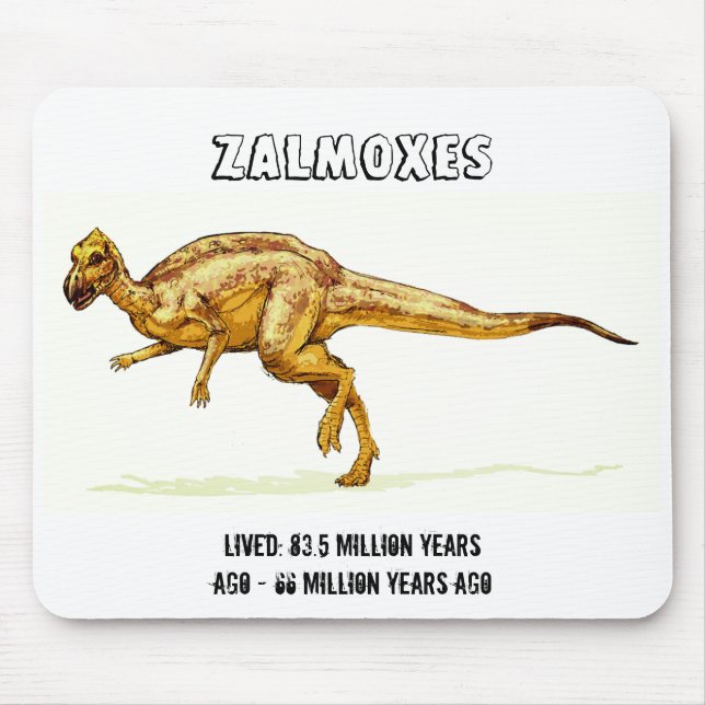 Zalmoxes Dinosaur Mousepad Musmatta (Framsidan)