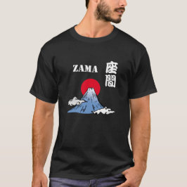 ZAMA med Mt. Fuji och Sol T Shirt