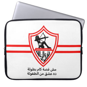 Zamalek SC Egyptiska fotbollslaget Zamalek Support Laptop Fodral
