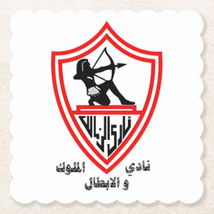 Zamalek SC - egyptiska Kings and Champions Club Underlägg Papper
