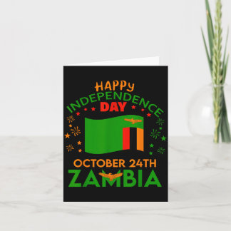 Zambia 61-års jubileum av självständighet Zambias  Kort
