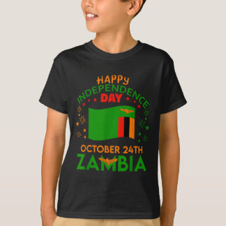 Zambia 61-årsfirande av självständighetsdagen Zamb T Shirt
