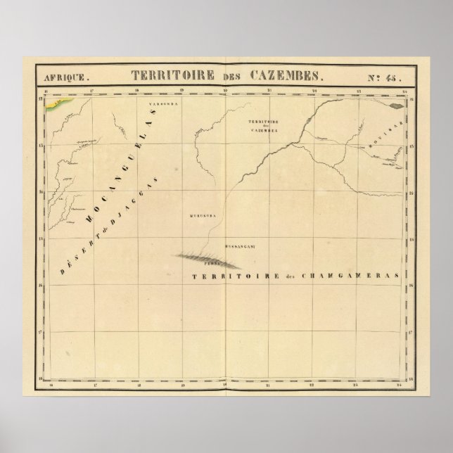 Zambia, Afrika 45 Poster (Framsidan)