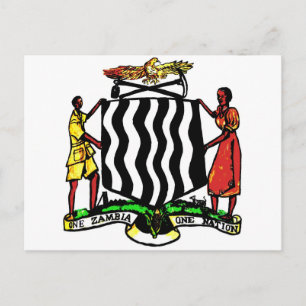 Zambia, Afrika, Jackat av Arm Vykort
