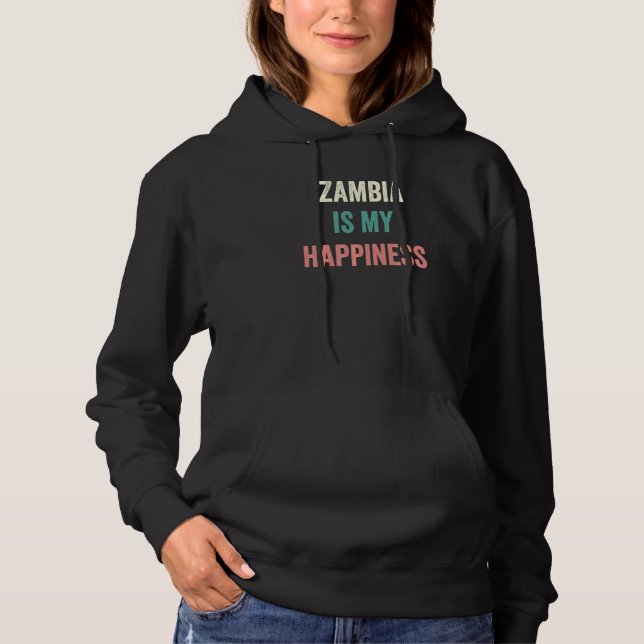 Zambia Är Min Lycka   T Shirt (Framsida)