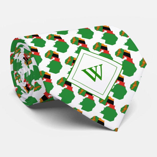 ZAMBIA Christian Scripture Monogram Flagga Slips (Rullad)