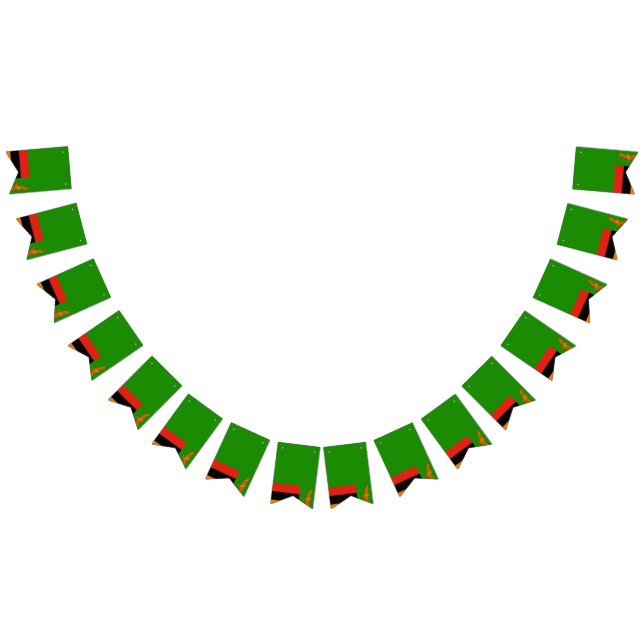 Zambia flagga (Alla)