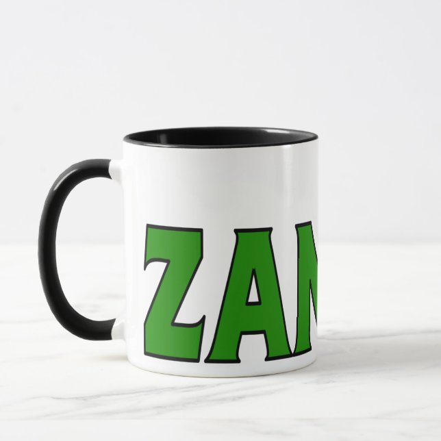 Zambia kaffemugg (Vänster)