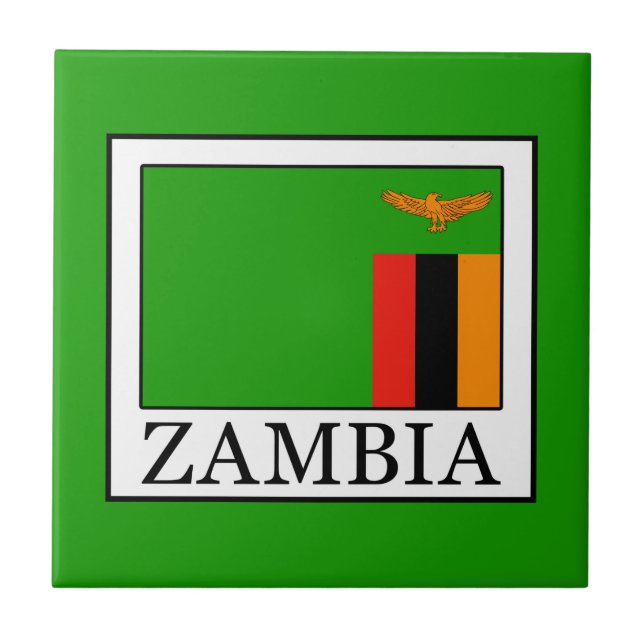 Zambia Kakelplatta (Framsidan)