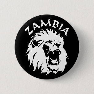Zambia Lejon Knapp