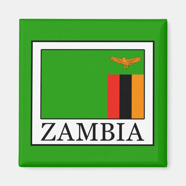 Zambia Magnet (Framsidan)