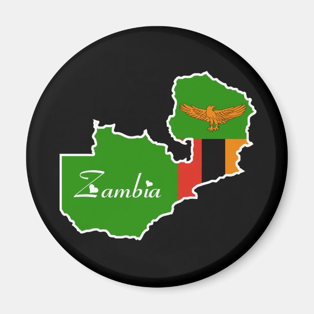 Zambia Magnet (Framsidan)