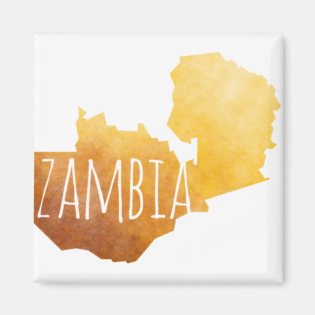 Zambia Magnet (Framsidan)