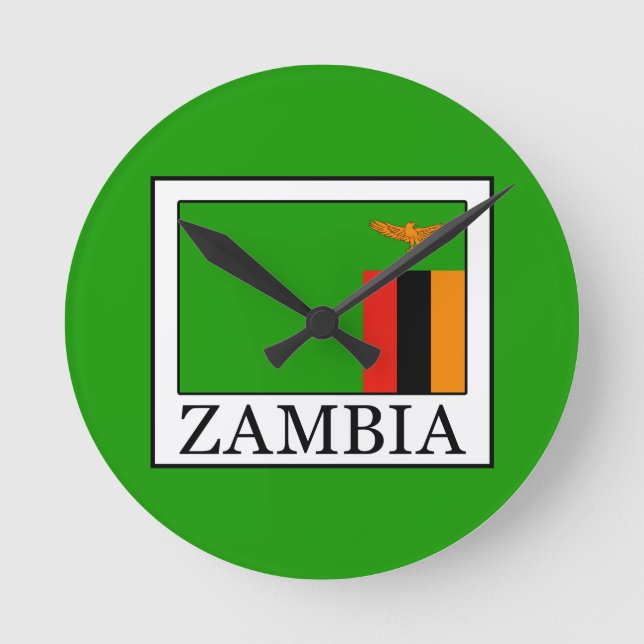 Zambia Rund Klocka (Framsida)