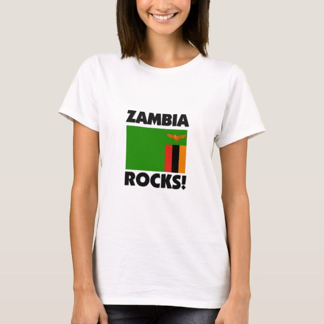 Zambia Sten Tee (Framsida)