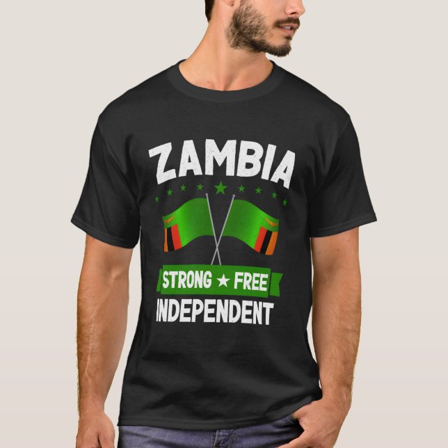Zambia T Shirt (Framsida)