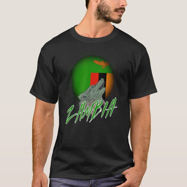 Zambia T Shirt (Framsida)