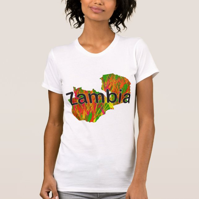 Zambia T-Shirt (Framsida)