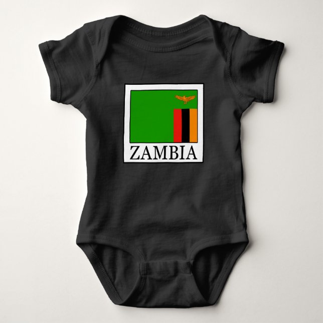 Zambia T Shirt (Framsida)