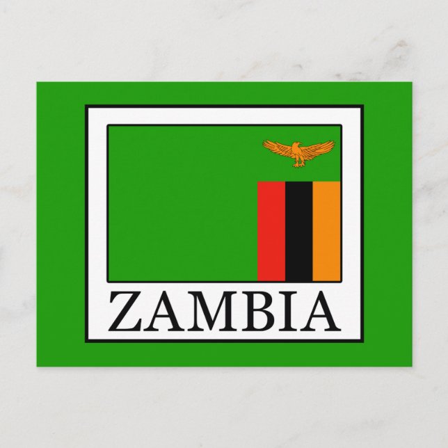 Zambia Vykort (Framsida)