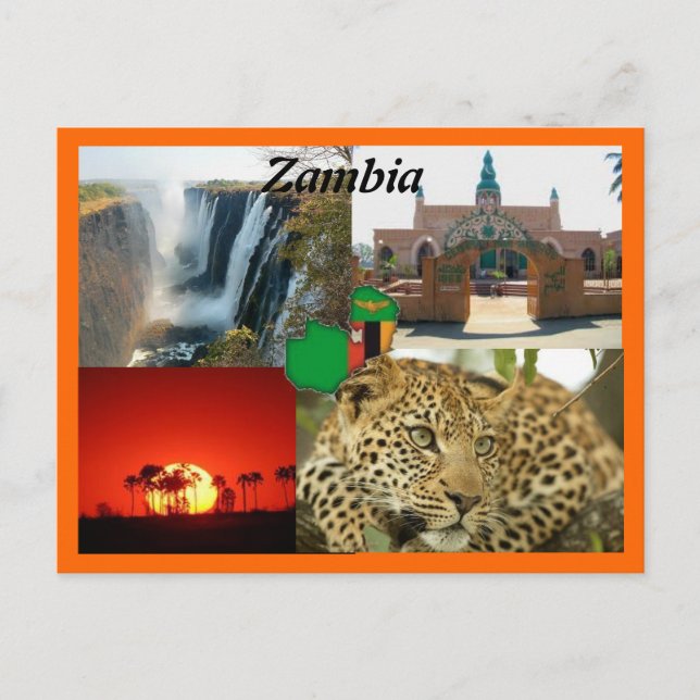 Zambia-vykort Vykort (Framsida)