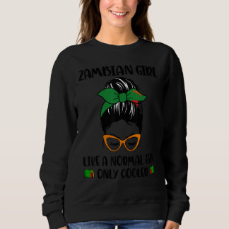 Zambian Girl Like A Normal Girl Only Cooler Zambia T Shirt