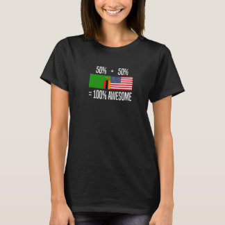 Zambian Roots Zambia Zambian American Premium T Shirt
