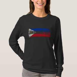 ZAMBOANGA CITY PHILIPPINES, ITS PROUD FILIPINO FLA T SHIRT