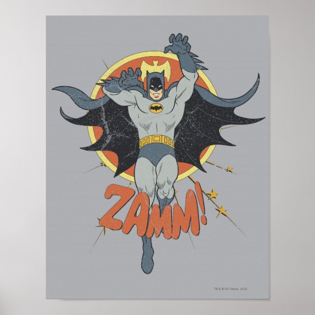 ZAMM Batman Graphic Poster (Framsidan)