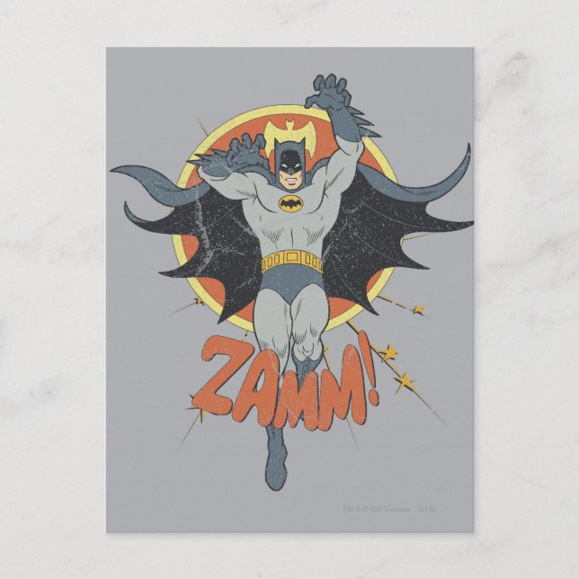 ZAMM Batman Graphic Vykort (Framsida)