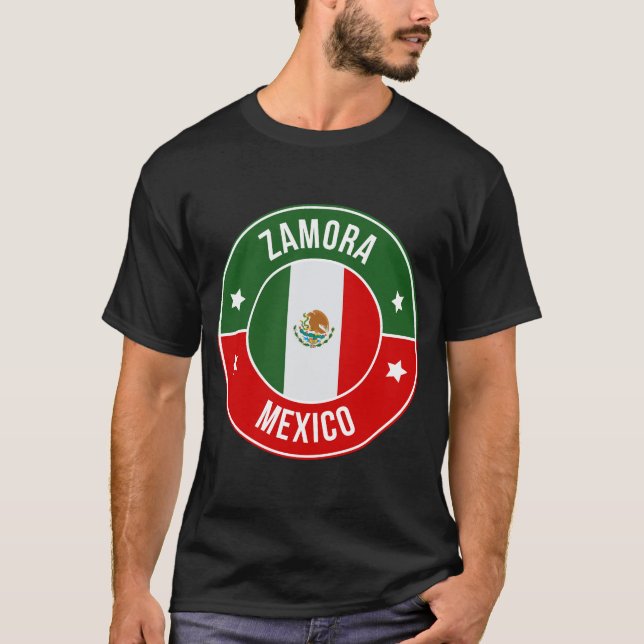 Zamora, Mexico City T Shirt (Framsida)