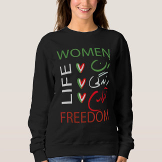 Zan Zendegi Azad Empower Kvinnor Liv Frihet Match T Shirt