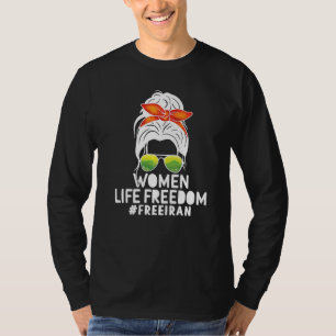 Zan Zindgi Azadi Women Life Freedom 2 T Shirt