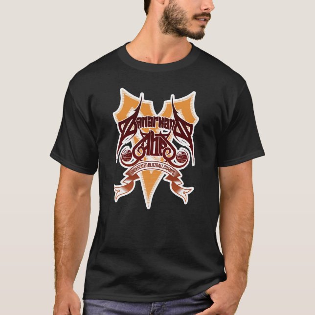 Zanarkand Abes Blitzball T Shirt (Framsida)