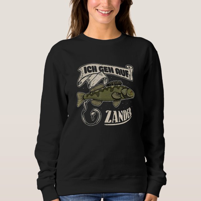 Zander Fogosch Fisherman Fisherman Fishing Humor 3 T Shirt (Framsida)