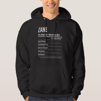 Zane betjänar Storleka kalorier för näringsvärdese Hoodie