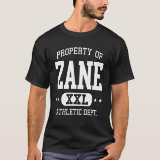 Zane Retro Athletic Property Dept 1 T Shirt