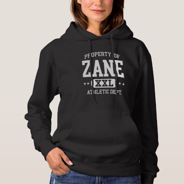 Zane Retro Atletic Property Dept  1 T Shirt (Framsida)