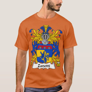 Zanetti Jackar Arm Family Crest T Shirt