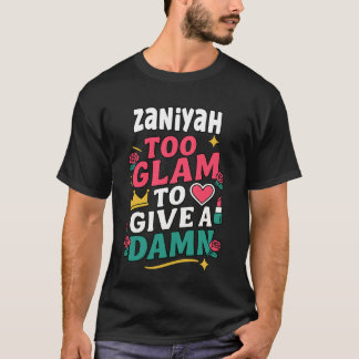 ZANIYAH Personalized Women's Gift Custom ZANIYAH T Shirt