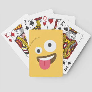 Zany Ansikte Emoji Casinokort