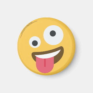 Zany Ansikte Emoji Magnet