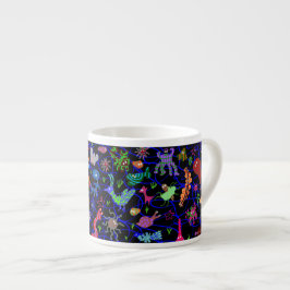 ZANY MUGG FÖR ZOOSVARTESPRESSO ESPRESSOMUGG