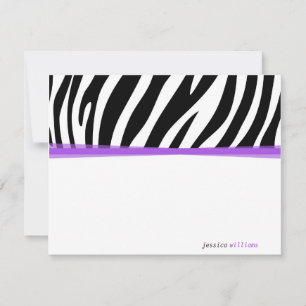 Zany Zebra Inbjudningar