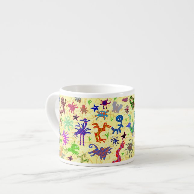 Zany Zooespressomugg Espressomugg (Framsida vänster)