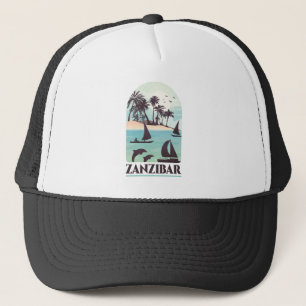 Zanzibar-Afrikans Vintage Keps
