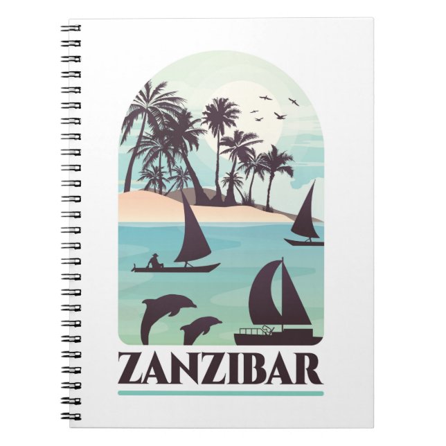 Zanzibar Anteckningsbok (Framsidan)